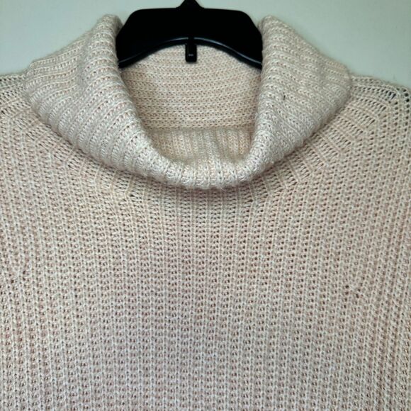 AMERICAN EAGLE woman's size large L oversized Dreamspun mock neck chunky sweater - Picture 5 of 15